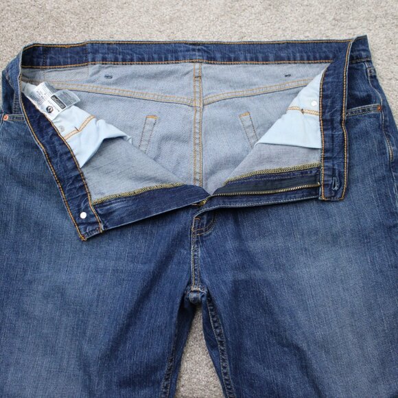 Levi's 559 Jeans Mens 44x29 Blue Relaxed Straight Leg 5-Pocket Stretch Denim - Picture 10 of 14